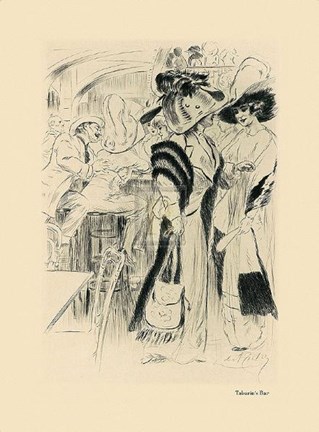 Framed Tabarin's Bar Print