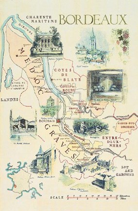 Framed Bordeaux Print