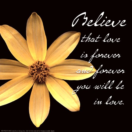 Framed Urban Wtlb, Believe Print