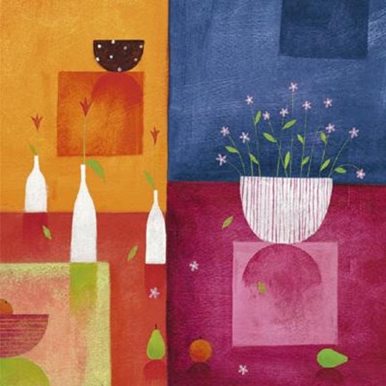 Framed Un Beau Matin I Print