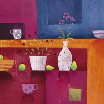 Framed Un Beau Matin III Print