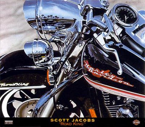 Framed Road King Print