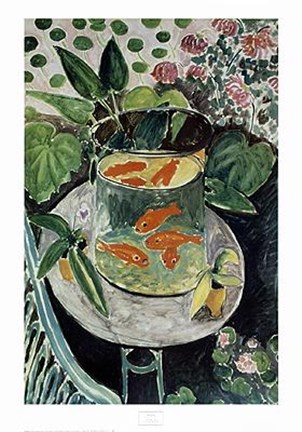 Framed Goldfish Print