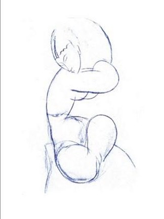 Framed Nu Assis Print