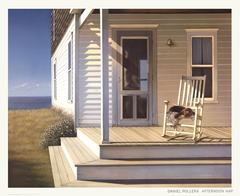 Framed Afternoon Nap Print