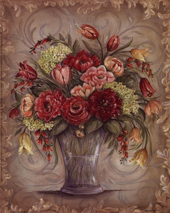 Framed Elegant Centerpiece I Print