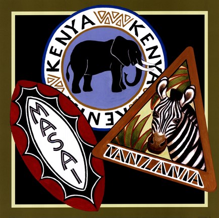 Framed Travel-Africa Print