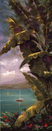 Framed Palm Cove II Print