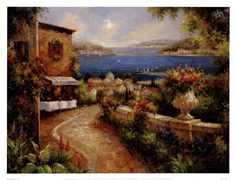 Framed Marina Di Leuca I Print