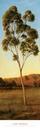 Framed Lonely Eucalyptus I Print