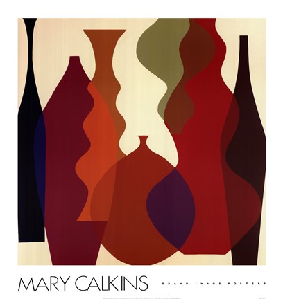 Framed Floating Vase I Print