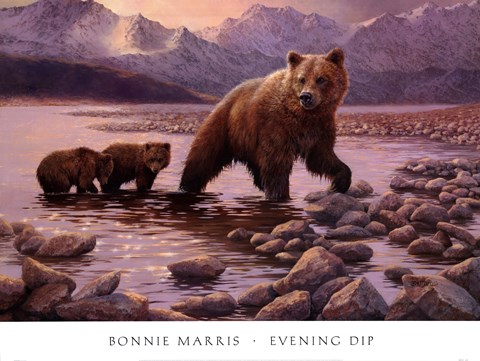 Framed Evening Dip Print