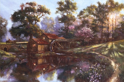 Framed Heartland Mill Print