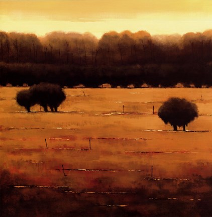 Framed Woodland&#39;s Edge Print