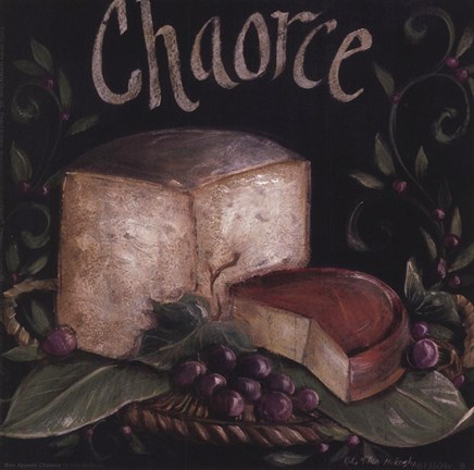 Framed Bon Appetit Chaorce Print