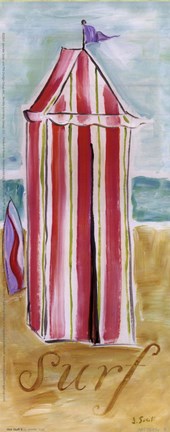 Framed Hut Stuff II Print