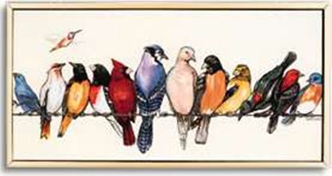 Framed Chorus Line Print