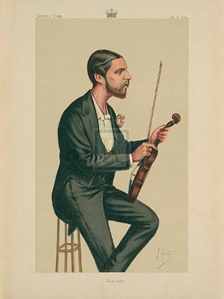 Framed First Violin Print