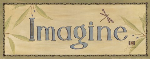 Framed Imagine Print