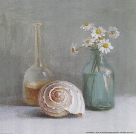 Framed Chamomile Spa Print