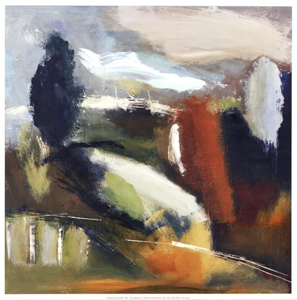 Framed Abstract Melody Print