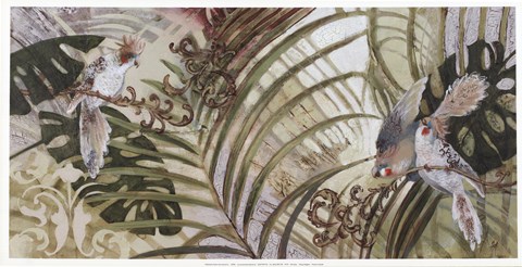 Framed Visiting Neighbour Print