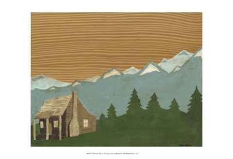 Framed Montana Sky #1 Print