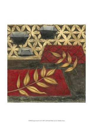 Framed Lacquerware II Print