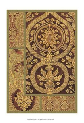 Framed Florentine Panel I Print