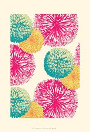 Framed Celebration I Print