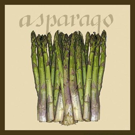 Framed Italian Vegetables I Print