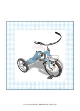 Framed Colin&#39;s Tricycle Print