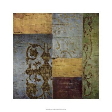 Framed Twilight Filigree II Print