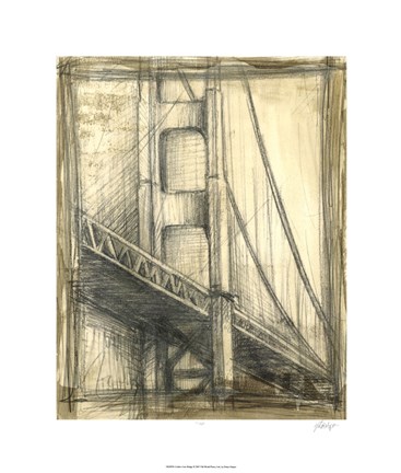 Framed Golden Gate Bridge Print