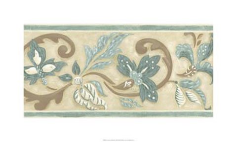 Framed Crewelwork Panel II Print