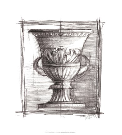 Framed Classical Elements II Print