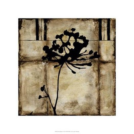 Framed Patina Elegance I Print