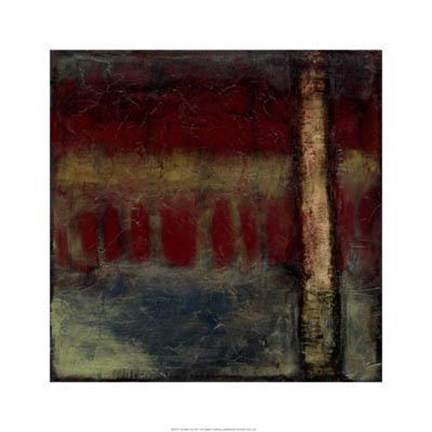 Framed Moonlit Forest III Print