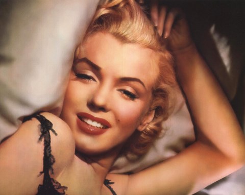 Framed Marilyn Monroe - Pillow Print