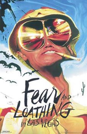 Framed Fear and Loathing in Las Vegas Print