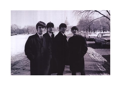 Framed Beatles - Washington DC Print