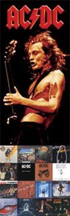 Framed Acdc - Albums Print