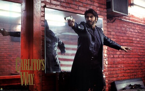 Framed Carlito's Way - Gun Print