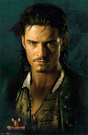 Pirates of the Caribbean - Will Turner Wall Poster by Unknown at