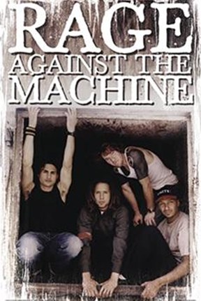 Framed Rage Against the Machine - Group Print