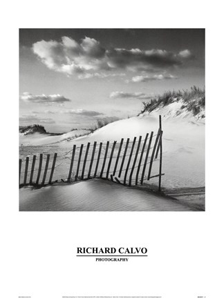Framed Sand &amp; Snow Print