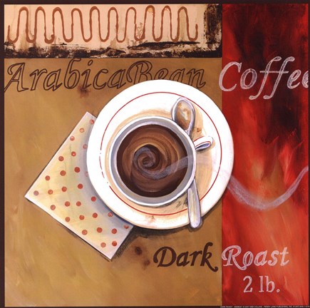 Framed Dark Roast Print