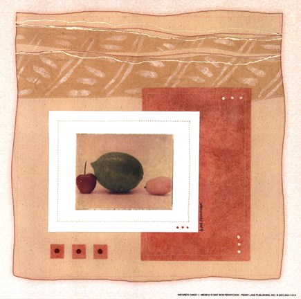 Framed Nature's Candy I Print