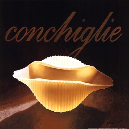 Framed Conchiglie Print