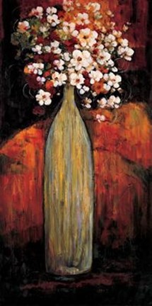 Framed Evening Bouquet II Print